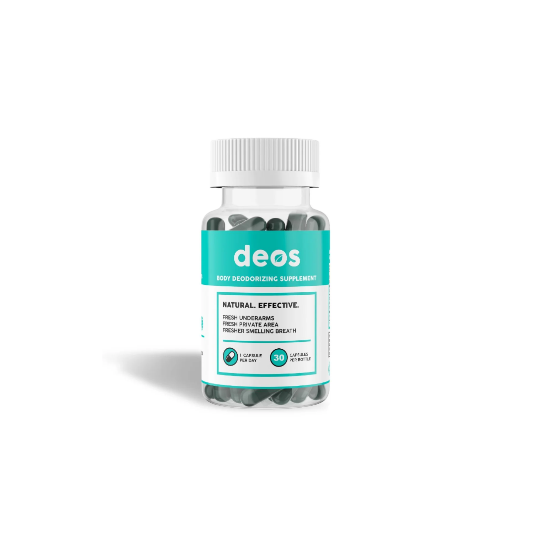 Deos™ Cápsulas - Neutraliza olores corporales desde la raíz