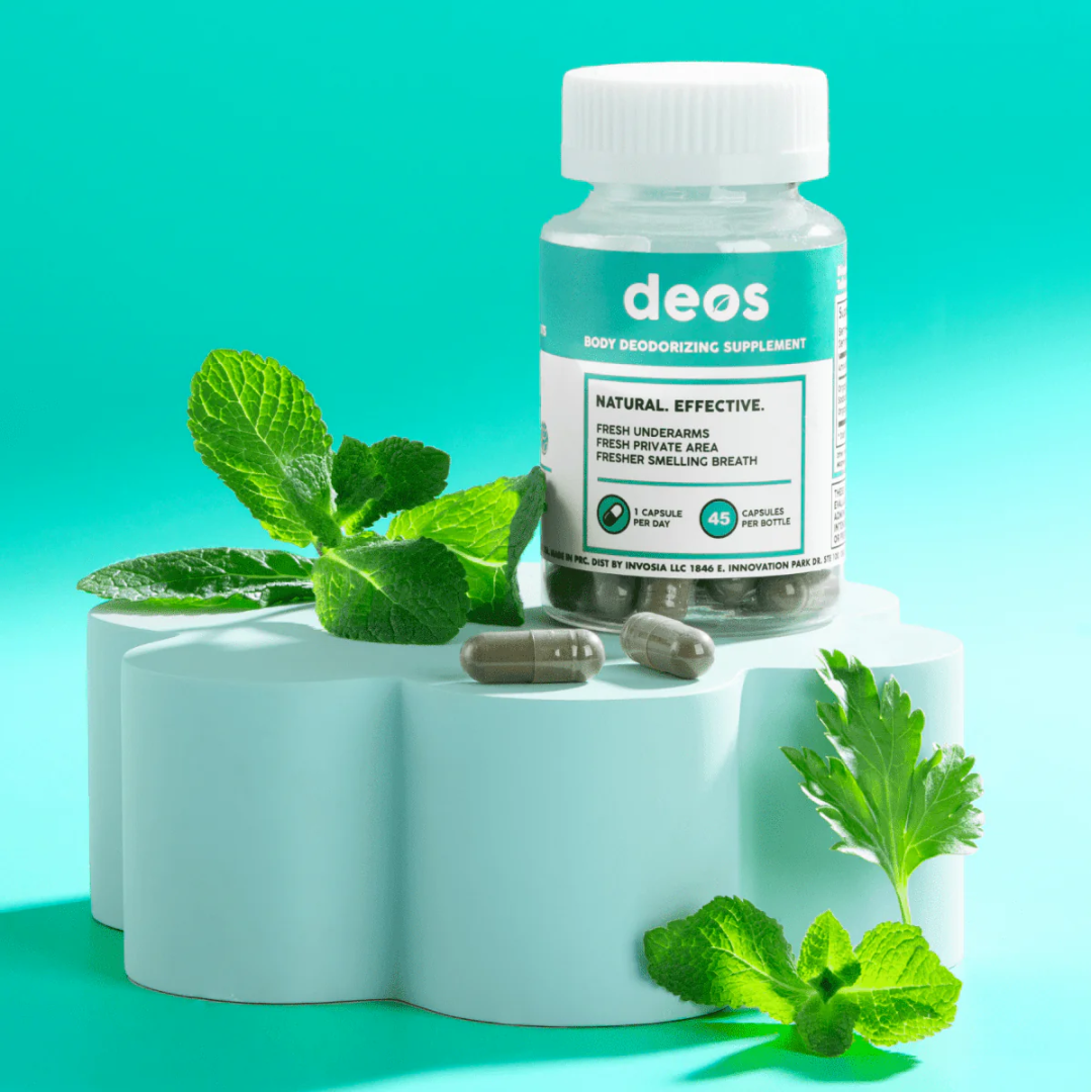 Deos™ Cápsulas - Neutraliza olores corporales desde la raíz
